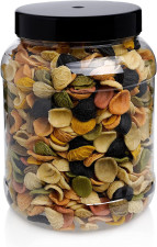 2.25 Litre Plastic Round Food Storage Jar