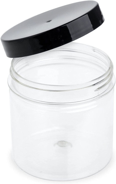 250ml Round Plastic Food/Candy Storage Jar