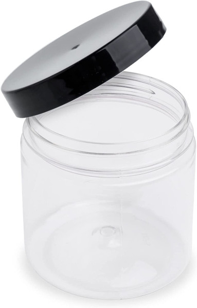 290ml Round Plastic Food/Candy Storage Jar