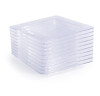 3" Mini Square Tray 10 Pack