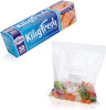 30 Plastic  10.6" x 10,8" 'Double' Zipped Grip ‘n Seal Food Storage Bags