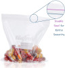 30 Plastic  10.6" x 10,8" 'Double' Zipped Grip ‘n Seal Food Storage Bags