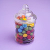 325ml Victorian Style Round Plastic Food/Candy Storage Jar