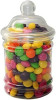 325ml Victorian Style Round Plastic Food/Candy Storage Jar