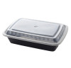 32oz Rectangular Plastic Container with Lid