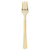 Pack of 24 Mini Gold Plastic Dessert/Tasting Forks 4"