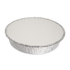 4 Pack Round 9" Aluminium Foil Container Trays with Lids