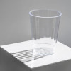 40 Pack 10 oz Fluted Design Plastic Tumblers