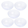 5 Pack 5000ml Clear Large Plastic Party Serving Bowls