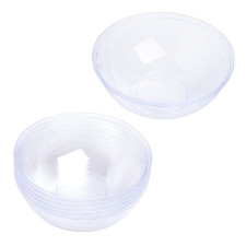 5 Pack 5000ml Clear Large Plastic Party Serving Bowls