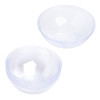 5 Pack 5000ml Clear Large Plastic Party Serving Bowls