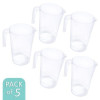 5 Pack 50oz Elegant Pitcher