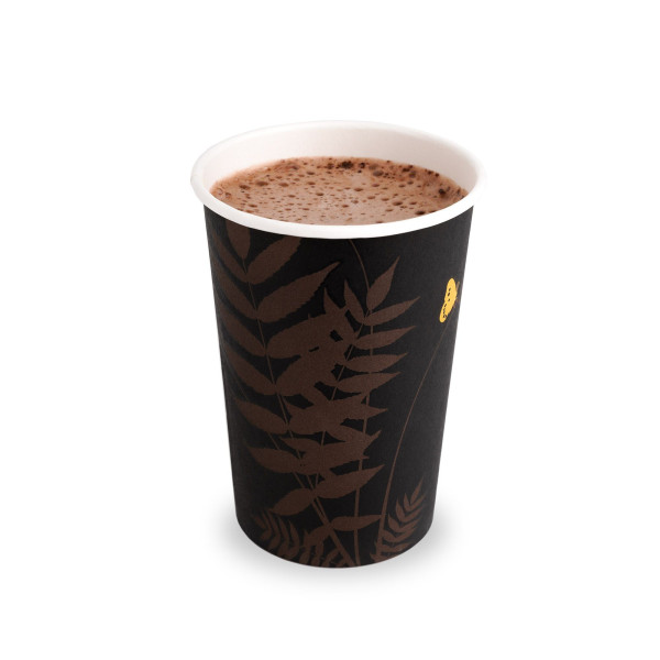 50 Pack 10oz Disposable Paper Coffee Cups