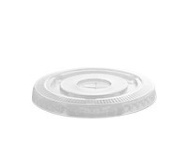 50 Pack 78mm PETE Flat Lids with Hole