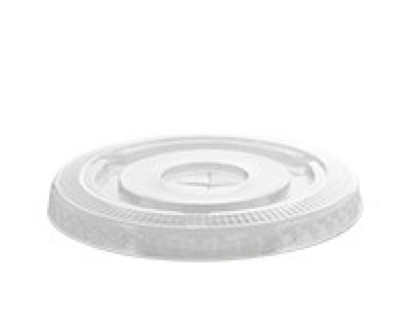 50 Pack 98MM PETE Flat Lid with Slot