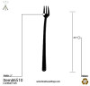 6" Mini Cocktail Forks Silver 20 Pack