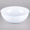 7.5 Litre White Round Heavyweight Plastic Serving Bowls with Design