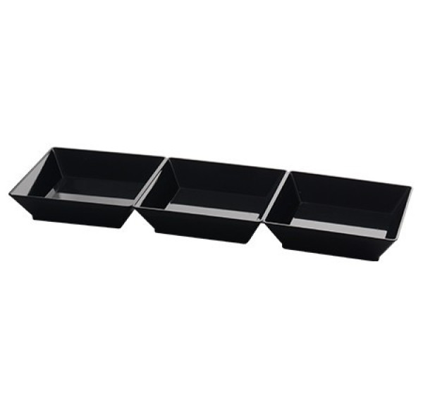 7.5" Long Rectangular Sectional Mini Tray Pack of 10