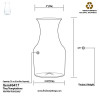 7.5 oz Mini Carafe 6 Pack