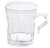 8 Pack 8oz Plastic Clear Coffee Mugs