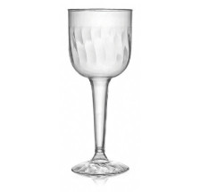 8 Pack 8oz Tall Plastic Wine Glasses