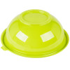 80oz Large Plastic Salad Bowls and Lids