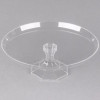 9.75" Cake Stand Clear