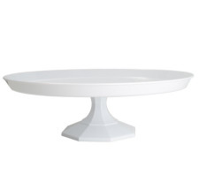 9.75" Cake Stand White