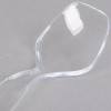 Clear  Plastic Serving Spoon 8.5"