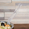 Clear  Plastic Serving Spoon 8.5"