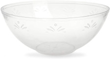 Clear Round Serving Plastic Bowls