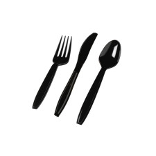 Combo Extra Heavy Plastic Cutlery Set 96 Pack