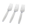 Forks 50 Pack Black/Clear/White