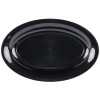 Oval Platter 8" x 12" Black