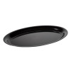 Oval Platter 8" x 12" Black