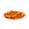 Pack of 40 Clear Plastic Party Plates