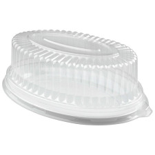 PETE Lid for Oval Platter 16" x 11"