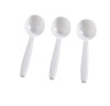 Soup Spoons 50 Pack Black/Clear/White