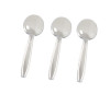 Soup Spoons 50 Pack Black/Clear/White