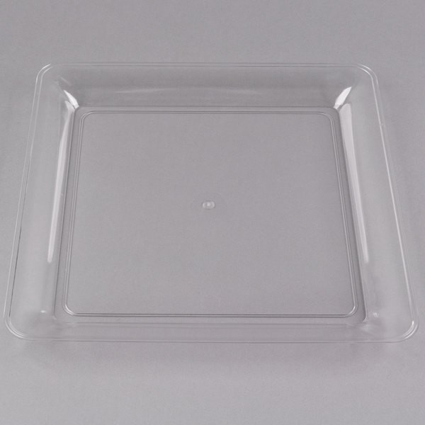 Square Clear Platter