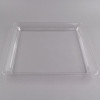 Square Clear Platter