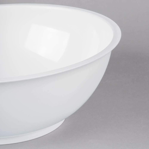 Round serving outlet bowl