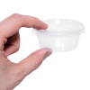 Pack of 100 Small 3.25oz Plastic Containers/Pots