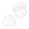 Pack of 100 Small 3.25oz Plastic Containers/Pots