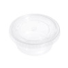 Pack of 100 Small 3.25oz Plastic Containers/Pots