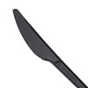 Pack of 150 6" Black CPLA Disposable Knives