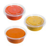 Pack of 150 Tiny 1.5oz Plastic Pots