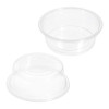 Pack of 150 Tiny 1.5oz Plastic Pots